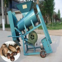 castor shell peeling machine /castor bean seed peeling machine